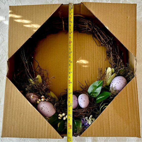 ๐ Easter Egg Grapevine Wreath ๐ - Picture 4 of 5